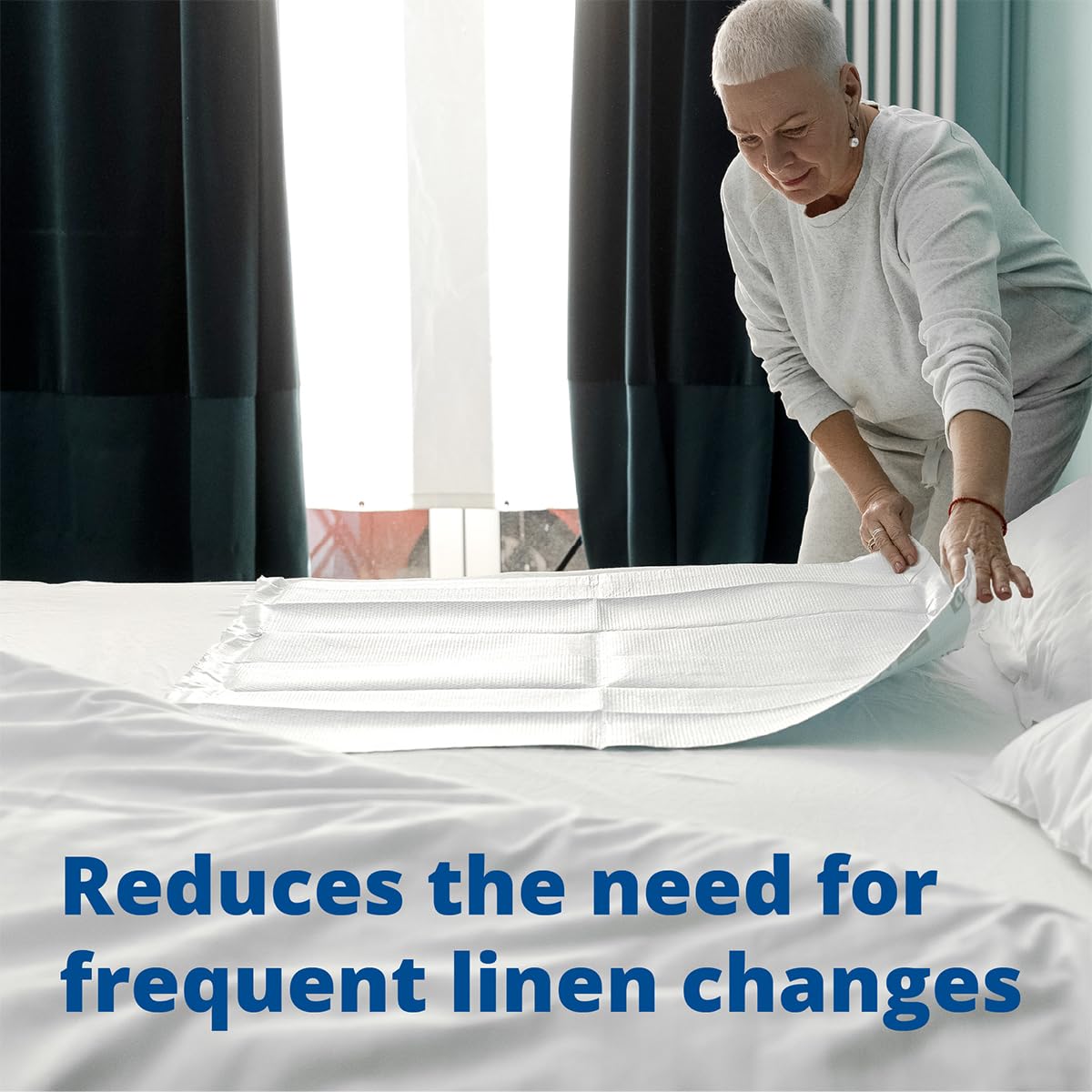 Ultrasorbs Advanced Premium Protector Absorbente Pre-doblado para Cama 58 x 91 cm.