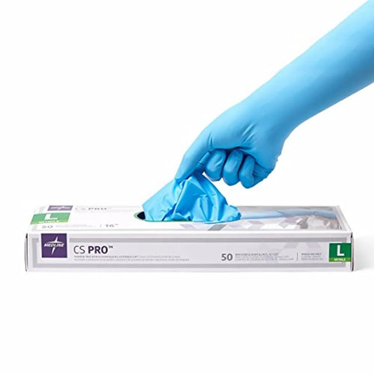 Guantes de examen de nitrilo CS Pro.