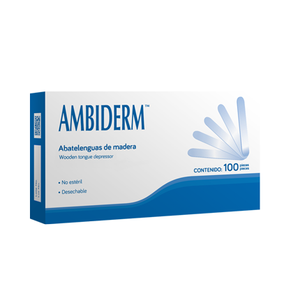 Abatelenguas de Madera