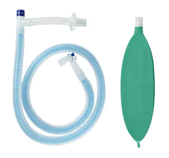 Circuito de Anestesia para Adulto Sistema "Tubo Dentro de Tubo"