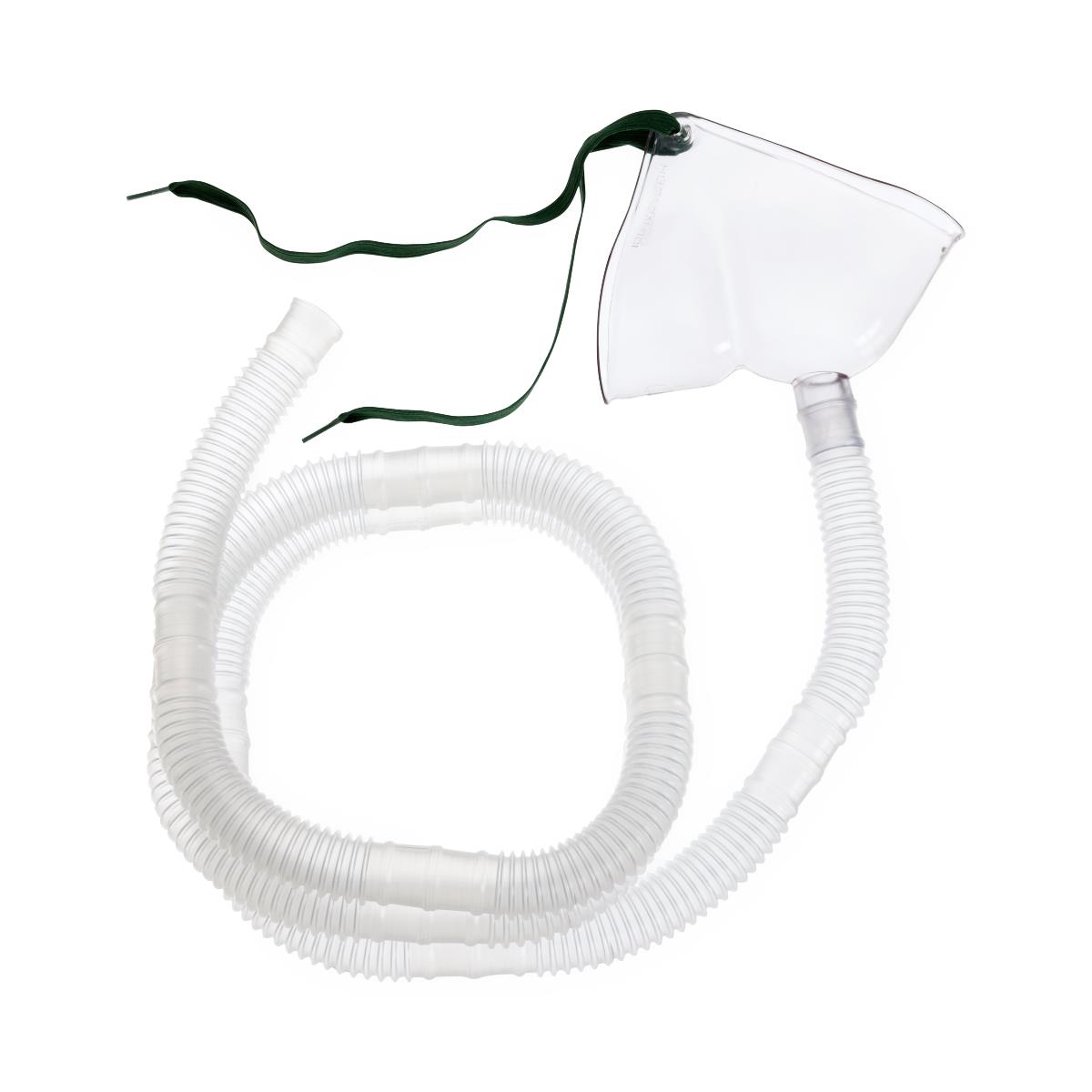Mascarilla de carpa facial con tubo corrugado de 6' Hudson