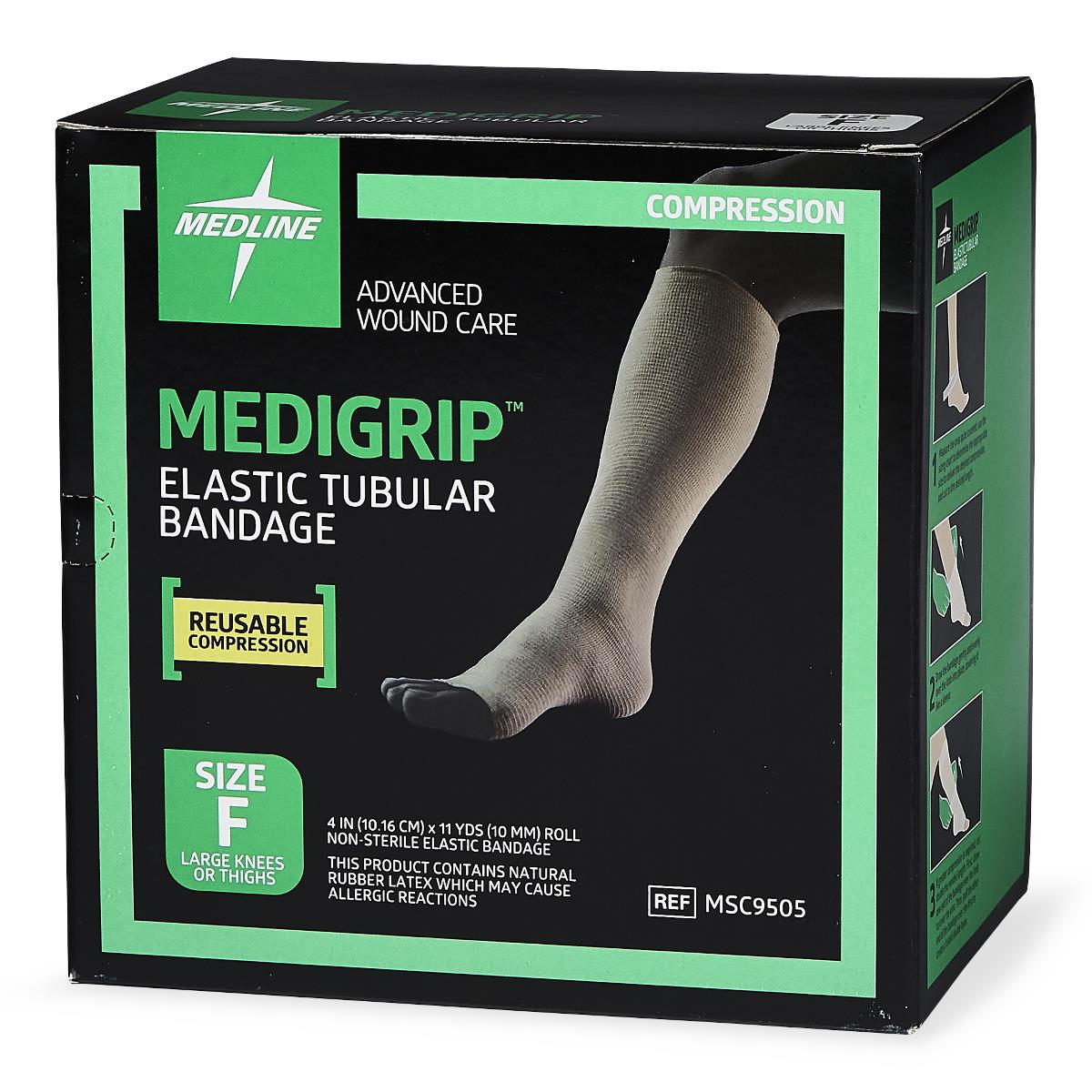 Vendaje de Soporte Tubular Elástico Medigrip