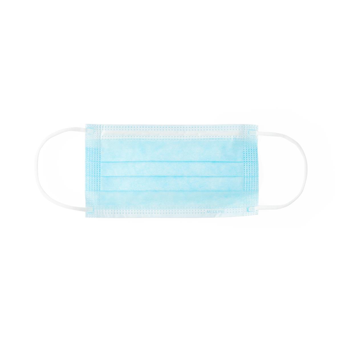 Cubrebocas Plisado para Procedimientos (Azul)