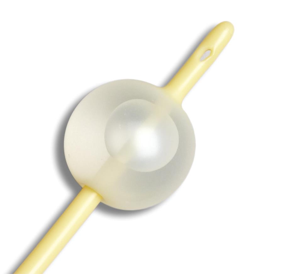 Catéter Foley de Látex de 3 Vías, 22fr. Recubierto de Elastómero de Silicona con Punta Recta