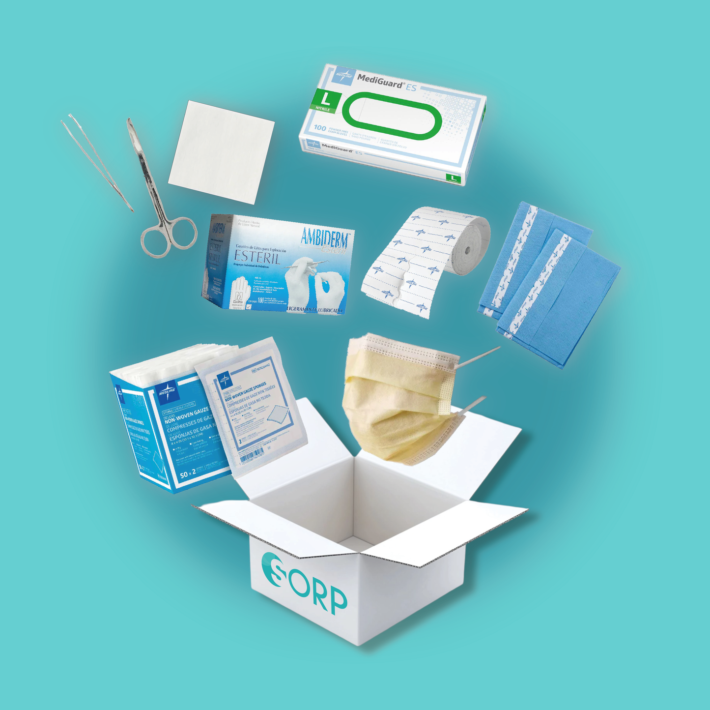 Kit básico para Consultorio Médico