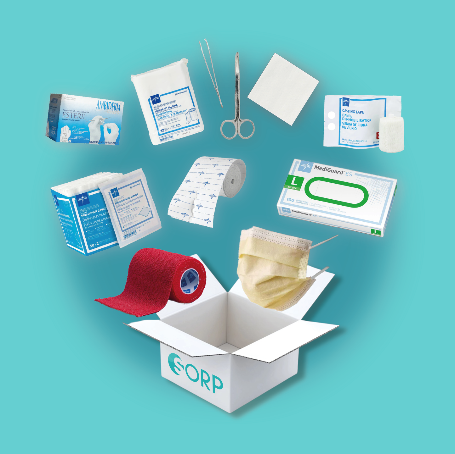 Kit Consultorio Médico: Trauma