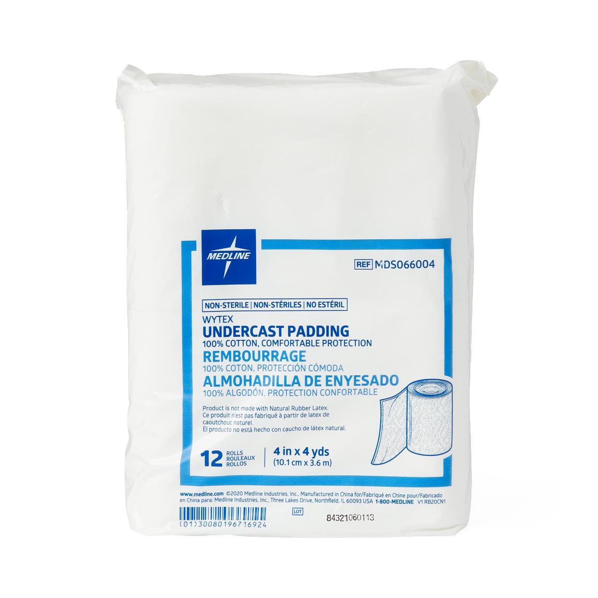 WYTEX Venda Acolchada para Yeso 100% Algodón