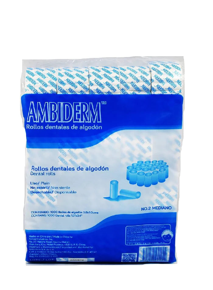 Rollo de Algodón Dental Liso