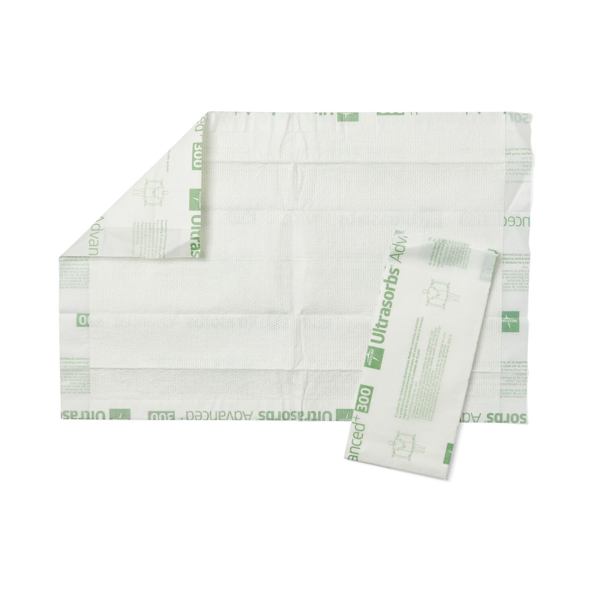 Protectores de cama absorbentes Ultrasorbs Advanced+ Premium, 300 lb, 23" x 36"