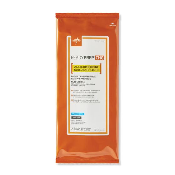 READY PREP PAÑUELOS CHG CHLORHEXIDINA 2%