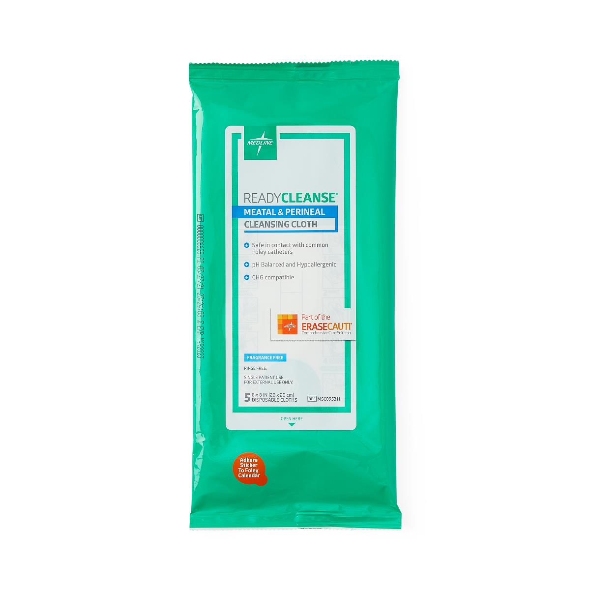 ReadyCleanse Toallitas de limpieza para el cuidado perineal, 8" x 8"