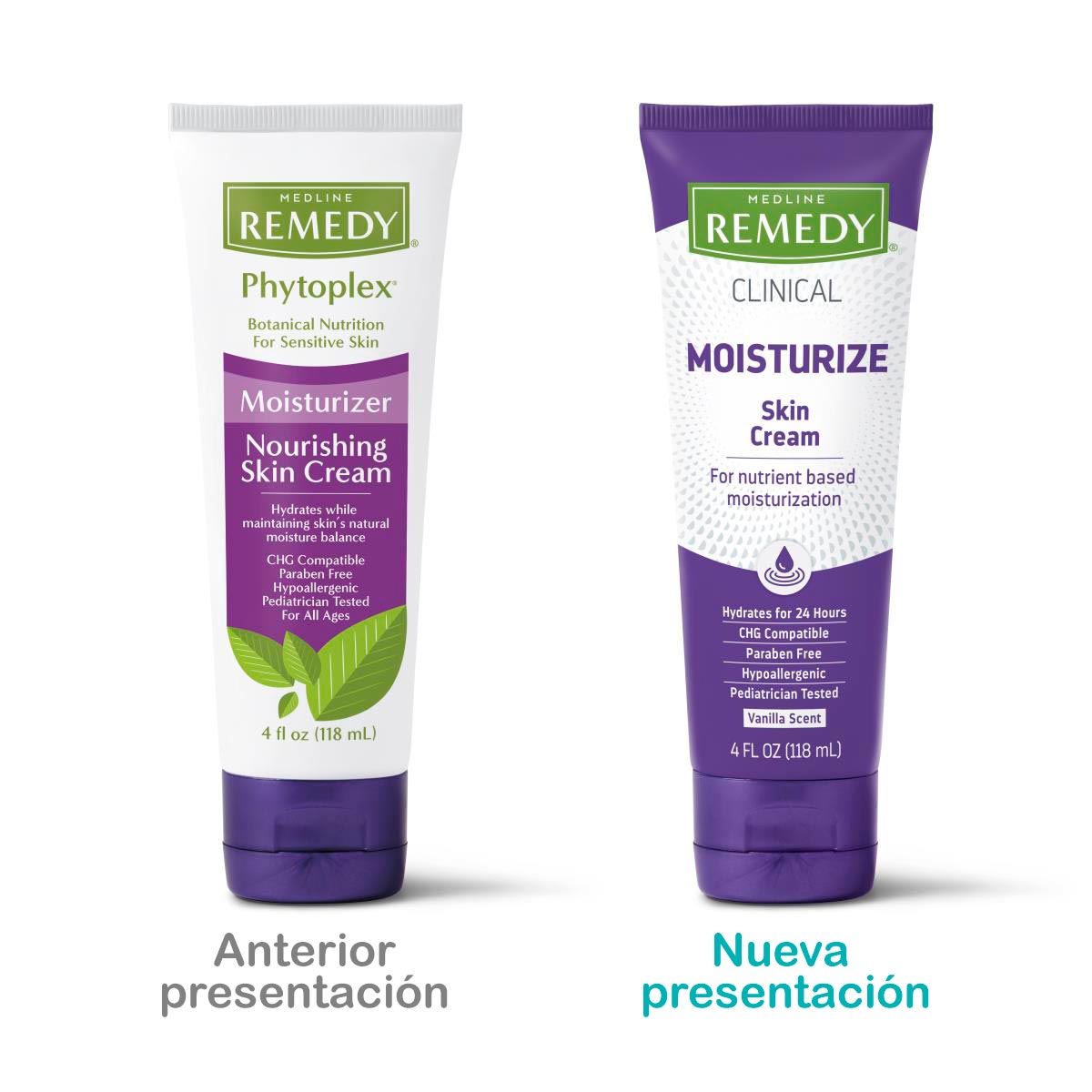 Crema Hidratante Grado Médico para cuidado de la piel, 4 oz.