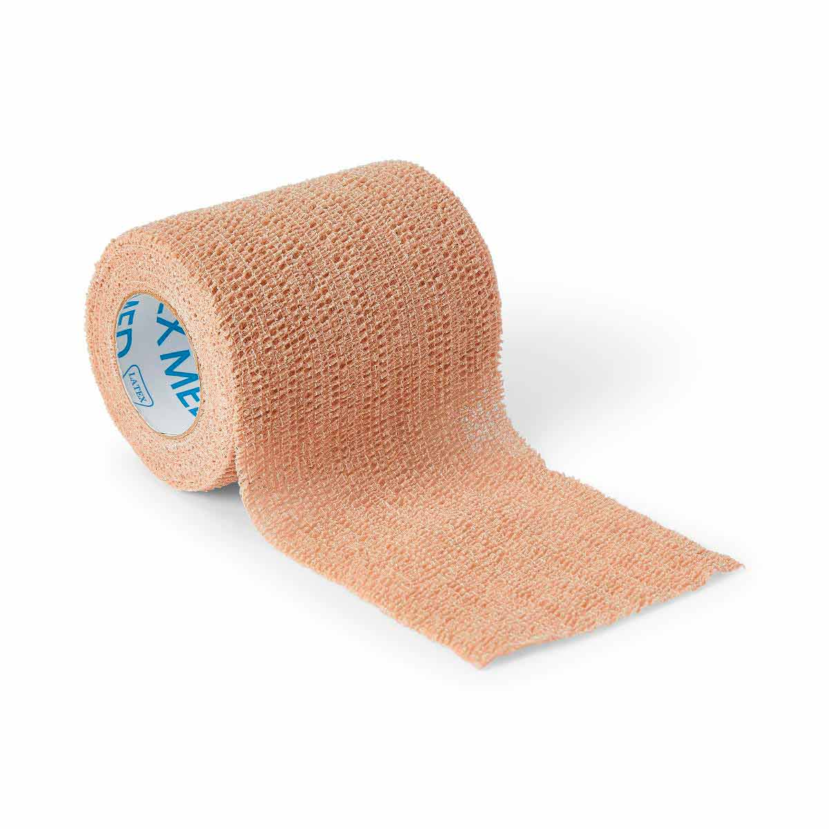 Vendaje elástico tipo CoFlex. 3" x 5 yardas (7.6 cm x 4.6 m).