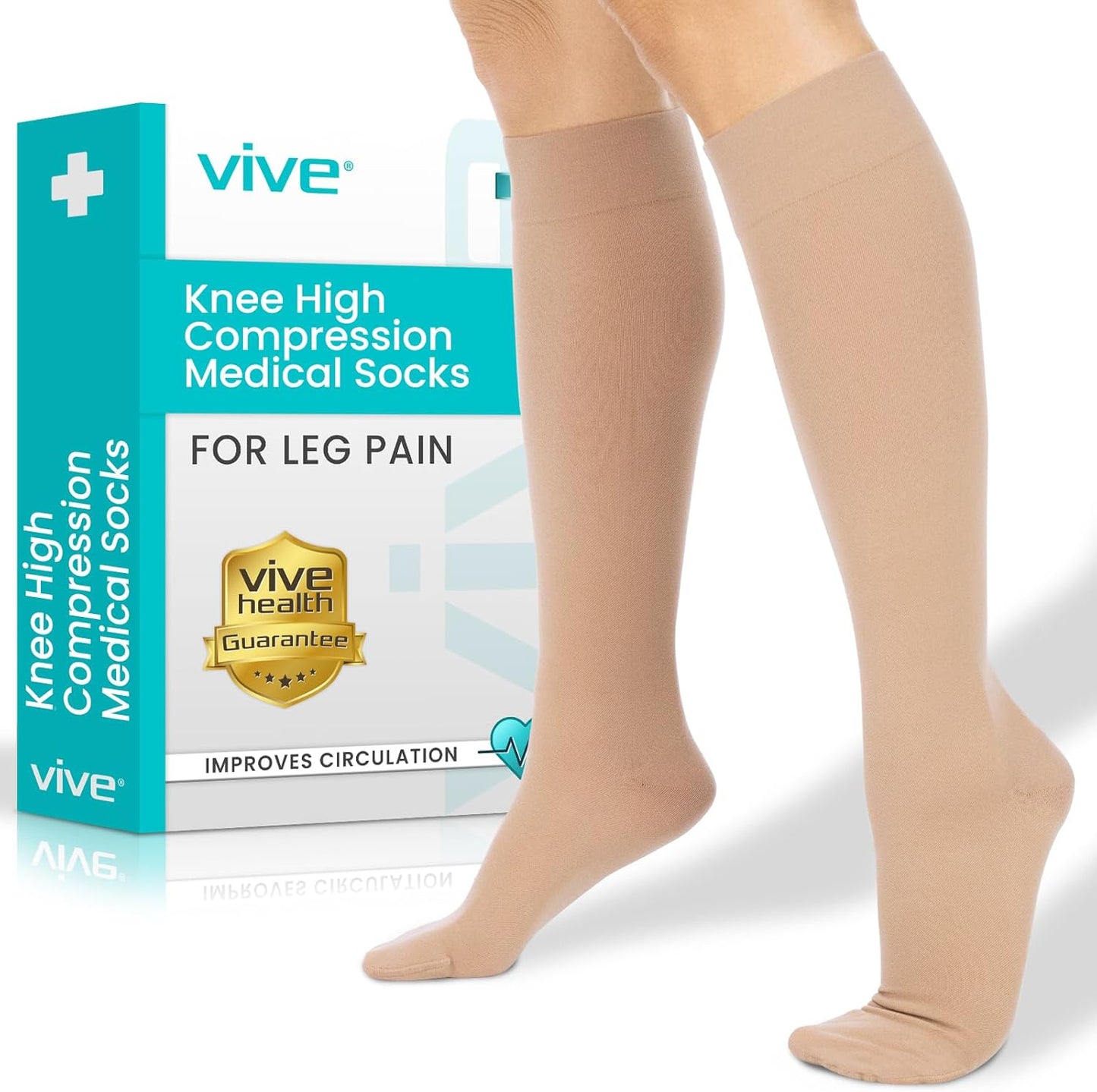 Medias de compresión hasta la Rodilla