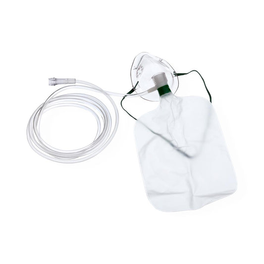 Mascarilla de oxígeno de alta concentración, pediátrica, alargada Hudson