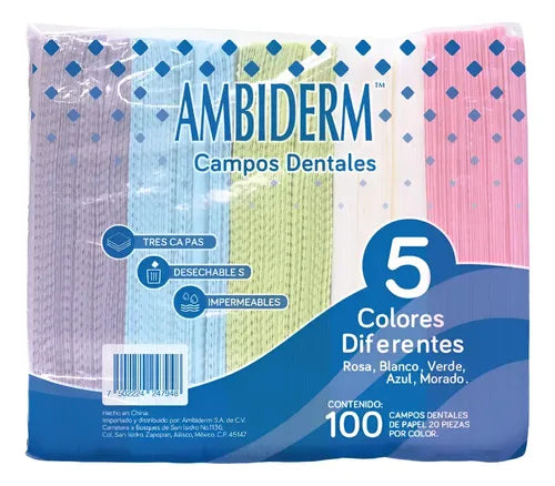 Campos Dentales Ambiderm de Colores