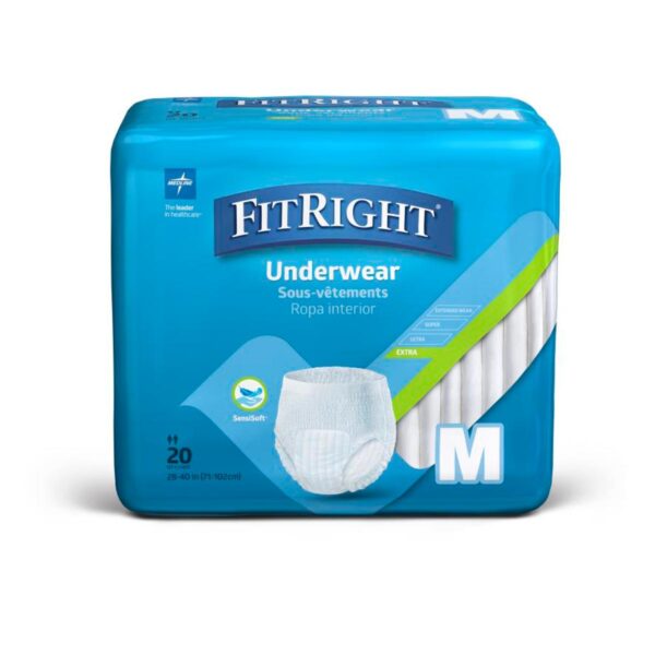 FitRight Ropa interior extra protectora, talla M