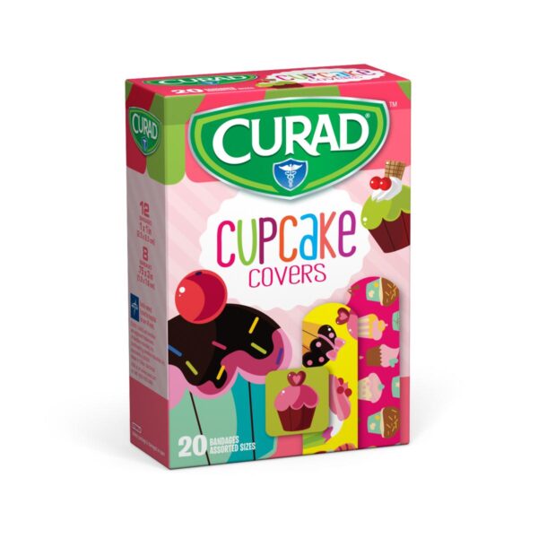 Venditas CURAD, diseño de cupcakes, varios tamaños